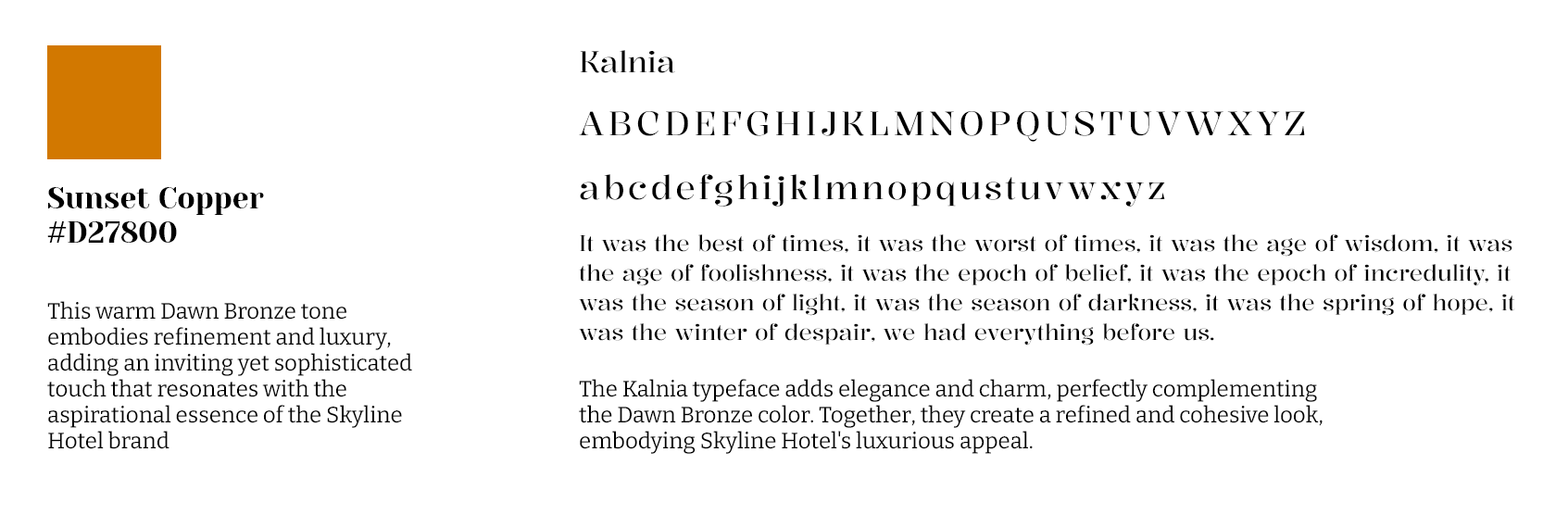 Brand Colour and Typography